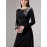 Women's Elegant Long Formal dress - Long Sleeve Party, Wedding, Prom Evening Gown - Machine Washable Formal Attire - Elegant Evening Outfit for Women, Special Occasion, Sophisticated Design, Comfortable Fit, Stylish Apparel, Bridesmaid Attire
